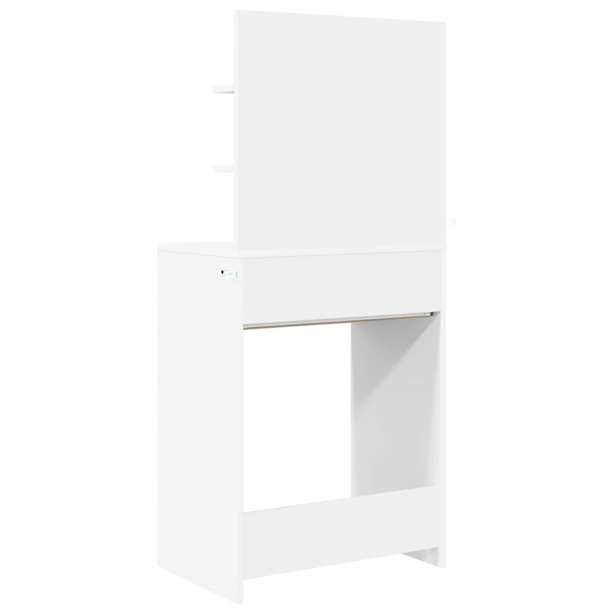 vidaXL Bedroom Dressing Tables White 80 x 39.6 x 135 cm Engineered Wood