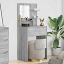 vidaXL Bedroom Dressing Tables White 80 x 39.6 x 135 cm Engineered Wood
