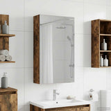 vidaXL Badkamerspiegelkast Wit 30 x 10,5 x 50 cm Bewerkt hout