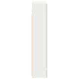 vidaXL Bathroom Mirror Cabinet White 60 x 14.5 x 70 cm Engineered Wood
