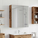 vidaXL Bathroom Mirror Cabinet White 60 x 14.5 x 70 cm Engineered Wood