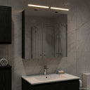 vidaXL Bathroom Mirror Cabinet White 60 x 14.5 x 70 cm Engineered Wood