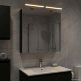 vidaXL Bathroom Mirror Cabinet White 60 x 14.5 x 70 cm Engineered Wood