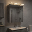 vidaXL Bathroom Mirror Cabinet White 60 x 14.5 x 70 cm Engineered Wood