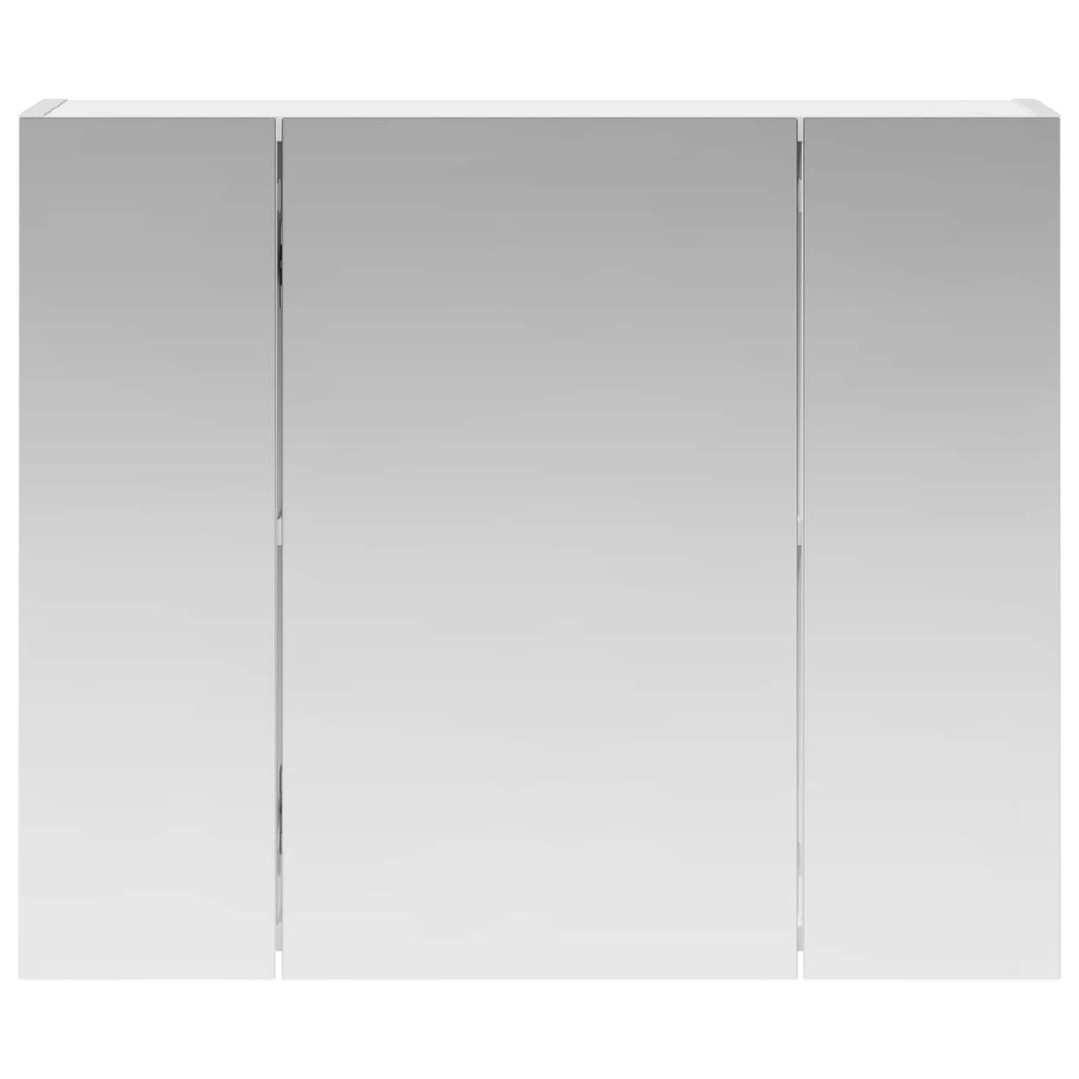 vidaXL Badkamerspiegelkast voor Wit 60 x 14,5 x 50 cm Bewerkt hout