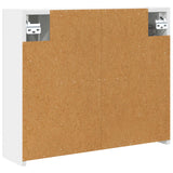 vidaXL Badkamerspiegelkast voor Wit 60 x 14,5 x 50 cm Bewerkt hout