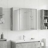 vidaXL Badkamerspiegelkast voor Wit 60 x 14,5 x 50 cm Bewerkt hout