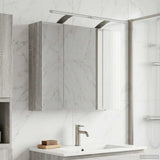 vidaXL Badkamerspiegelkast voor Wit 60 x 14,5 x 50 cm Bewerkt hout