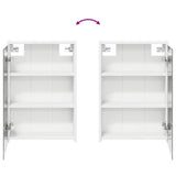 vidaXL Badkamerspiegelkast Wit 43 x 16 x 62.5 cm Bewerkt hout