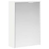vidaXL Badkamerspiegelkast Wit 43 x 16 x 62.5 cm Bewerkt hout