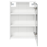 vidaXL Badkamerspiegelkast Wit 43 x 16 x 62.5 cm Bewerkt hout