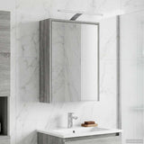 vidaXL Badkamerspiegelkast Wit 43 x 16 x 62.5 cm Bewerkt hout