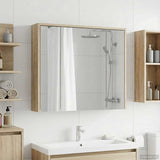 vidaXL Badkamerspiegelkast Wit 43 x 16 x 62.5 cm Bewerkt hout