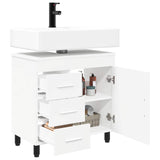 vidaXL Bathroom Vanity Unit White 60 x 35 x 60 cm Engineered Wood
