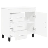 vidaXL Bathroom Vanity Unit White 60 x 35 x 60 cm Engineered Wood