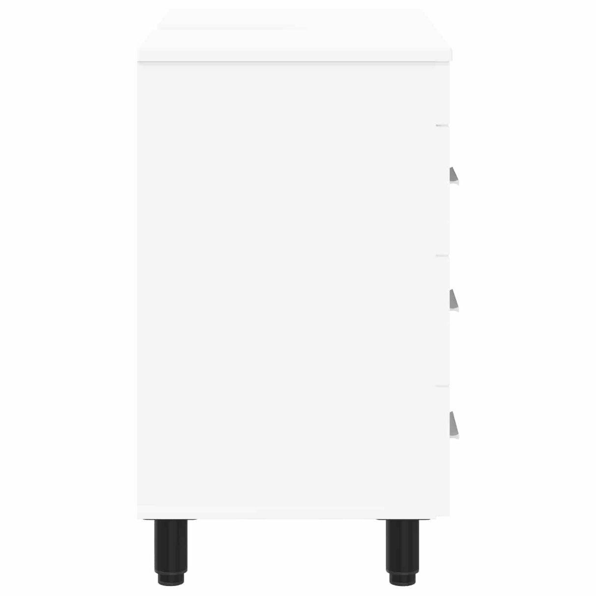vidaXL Bathroom Vanity Unit White 60 x 35 x 60 cm Engineered Wood