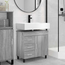 vidaXL Bathroom Vanity Unit White 60 x 35 x 60 cm Engineered Wood