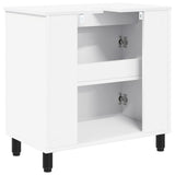 vidaXL Badkamer vaniteitsunit Wit 60 x 35 x 60 cm Bewerkt hout