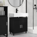 vidaXL Badkamer vaniteitsunit Wit 60 x 35 x 60 cm Bewerkt hout