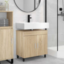 vidaXL Badkamer vaniteitsunit Wit 60 x 35 x 60 cm Bewerkt hout