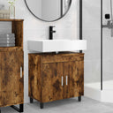 vidaXL Badkamer vaniteitsunit Wit 60 x 35 x 60 cm Bewerkt hout