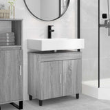 vidaXL Badkamer vaniteitsunit Wit 60 x 35 x 60 cm Bewerkt hout