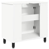 vidaXL Badkamer vaniteitsunit Wit 60 x 35 x 60 cm Bewerkt hout