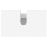 vidaXL Badkamer vaniteitsunit Wit 60 x 35 x 60 cm Bewerkt hout