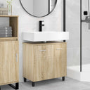vidaXL Badkamer vaniteitsunit Wit 60 x 35 x 60 cm Bewerkt hout