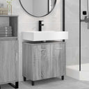 vidaXL Badkamer vaniteitsunit Wit 60 x 35 x 60 cm Bewerkt hout
