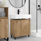 vidaXL Badkamer vaniteitsunit Wit 60 x 35 x 60 cm Bewerkt hout