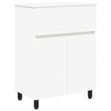 vidaXL Badkamer vaniteitsunit Wit 60 x 35 x 80 cm Bewerkt hout
