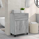 vidaXL Badkamer vaniteitsunit Wit 60 x 35 x 80 cm Bewerkt hout