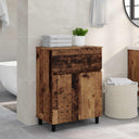 vidaXL Badkamer vaniteitsunit Wit 60 x 35 x 80 cm Bewerkt hout