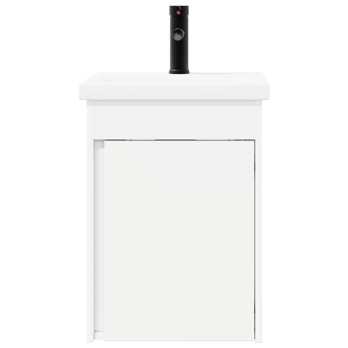 vidaXL Badkamermeubel met kraan Wit 42 x 40 x 74,5 cm