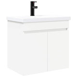 vidaXL Badkamermeubel met kraan Wit 61 x 40 x 74,5 cm