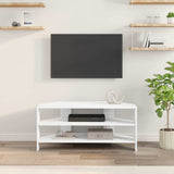 vidaXL HoekTVKabinet Wit 102x40,5x45cm Bewerkt hout