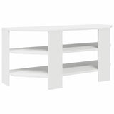 vidaXL HoekTVKabinet Wit 102x40,5x45cm Bewerkt hout