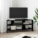 vidaXL HoekTVKabinet Wit 102x40,5x45cm Bewerkt hout