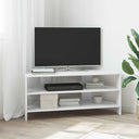 vidaXL HoekTVKabinet Wit 102x40,5x45cm Bewerkt hout