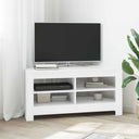 vidaXL Corner TV Cabinet White 102 x 40.5 x 45 cm Engineered wood