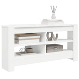 vidaXL Corner TV Cabinet White 102 x 40.5 x 45 cm Engineered wood