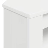 vidaXL Corner TV Cabinet White 102 x 40.5 x 45 cm Engineered wood