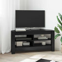 vidaXL Corner TV Cabinet White 102 x 40.5 x 45 cm Engineered wood