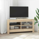 vidaXL Corner TV Cabinet White 102 x 40.5 x 45 cm Engineered wood