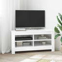 vidaXL Corner TV Cabinet White 102 x 40.5 x 45 cm Engineered wood
