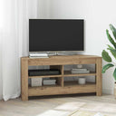 vidaXL Corner TV Cabinet White 102 x 40.5 x 45 cm Engineered wood
