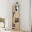 vidaXL Hoekkast 25,5x25x102cm Bewerkt hout