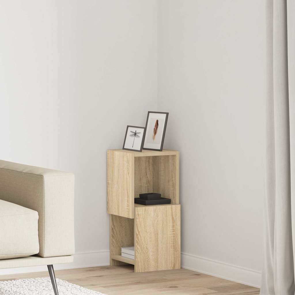 vidaXL Hoekkast 25,5x25x102cm Bewerkt hout