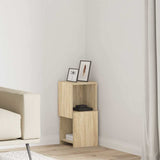 vidaXL Hoekkast 25,5x25x102cm Bewerkt hout